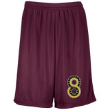 The Ville8age Moisture-Wicking 9 inch Inseam Mesh Shorts