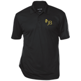 JellyBean Go For Gold Performance Textured Three-Button Polo