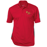 JellyBean Go For Gold Performance Textured Three-Button Polo