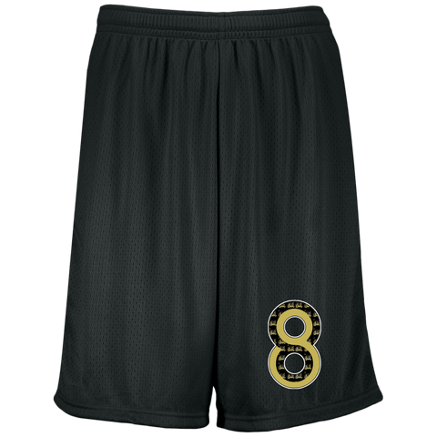 The Ville8age Moisture-Wicking 9 inch Inseam Mesh Shorts