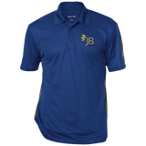 JellyBean Go For Gold Performance Textured Three-Button Polo