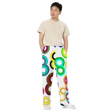 Crazy * unisex wide-leg pants