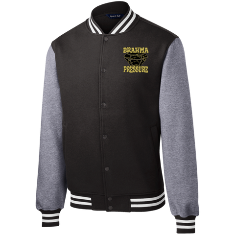 Brahma Pressure Fleece Letterman Jacket